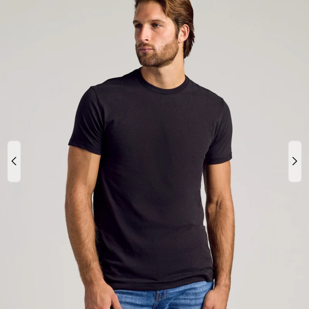 NWT True Classic Black T-Shirt XL - set of 3